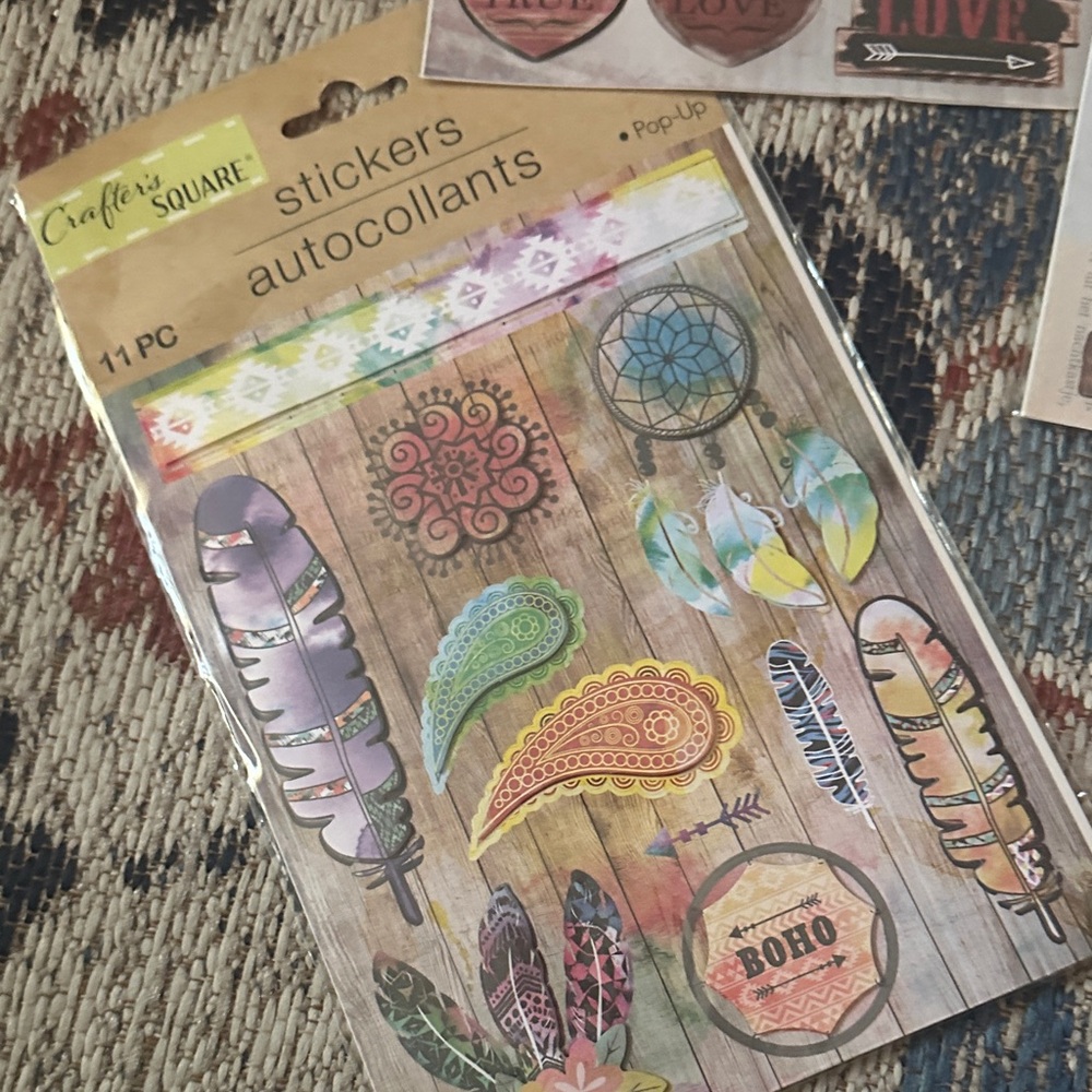 Craft Square Sticker Set - Picture 4 of 7